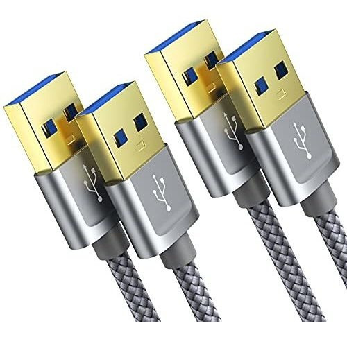 Usb A A A Cable Macho Jsaux Paquete De 2 33ft 66ft Usb 30 Ma