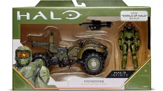 Halo New World Of Halo Figura Master Chief Con Mongoose