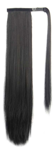 Extensiones Wigs Straight Tail Extension Pony Long Para Muje
