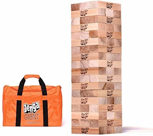 Juego De Madera Jenga Gigante Js7 (acumula Hasta Los 5 Pies 