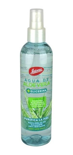 Agua De Aloe Vera + Glicerina  Jaloma 250 Ml