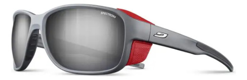 Lentes Alta Montaña Montebianco 2 (categoría 4) - Julbo Lente Espejado Varilla Gris Armazón Gris Diseño Mirror