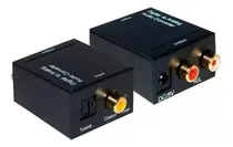Comprar Adaptador Convertidor Audio Digital Optico A Rca Analogico