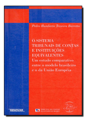 -, de Pedro Humberto Teixeira Barretto. Editorial Renovar, tapa mole en português