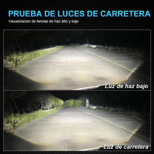 Faro Delantero H4 H7 Con Lente De Proyector Bi-led 3inch