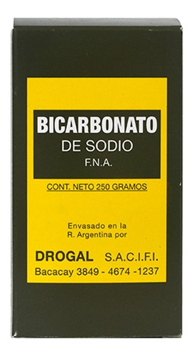 Drogal Bicarbonato X250 Caja   