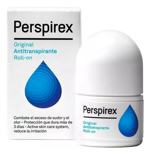 Perspirex Original -antitranspirante- Roll On - 997 Vendidos