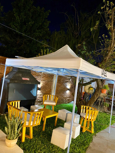 Alquiler Mobiliario Para Eventos Hongos Puff Gazebos Sillas