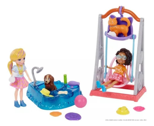 Polly Pocket Columpió Para Mascotas
