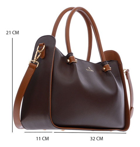Bolsa Satchel Olimba Mujer Casual Formal Modelo 8008