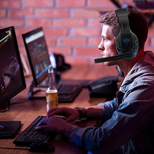 Diadema Gamer Con Microfono Para Pc, Ps4, Xbox One.maxin Aur