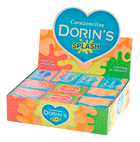 Dorins Corazoncitos 20 U X 25 Gr