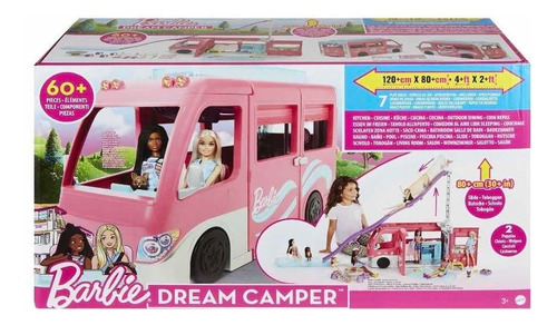Barbie Dream Camper 3 En 1 Con Accesorios Mattel Original