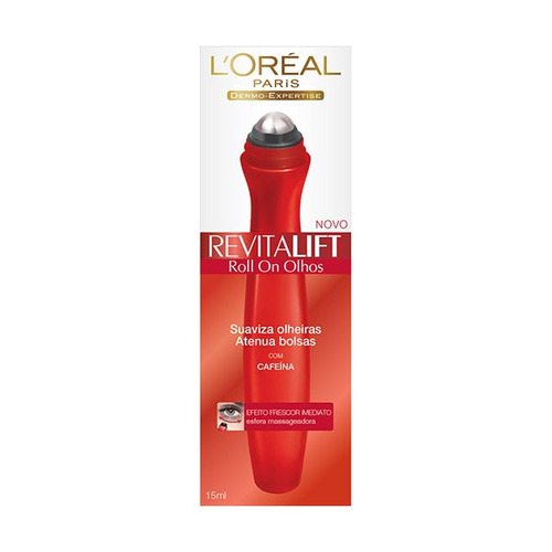 Creme L'oréal Revitalift Roll On Suaviza Olheiras E Bolsas