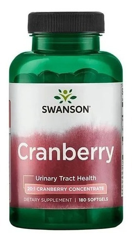 Cranberry Swanson 180 Softgels Envio Gratis!