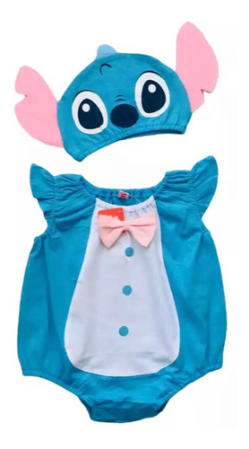 Disfraz Bebé Stitch Con Gorro