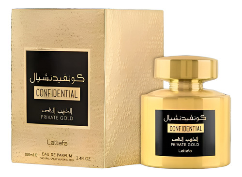 Perfume Lattafa Confidential Gold Edp 100ml Original