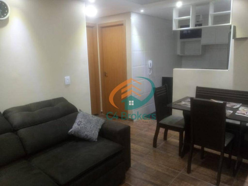 Imagem 6 de 14 de Apartamento Com 2 Dormitórios À Venda, 43 M² Por R$ 185.000,00 - Água Chata - Guarulhos/sp - Ap2139