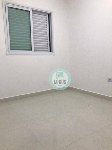 Imagem 5 de 12 de Apartamento Com 2 Dormitórios Para Alugar, 53 M² Por R$ 1.500/mês - Vila Guiomar - Santo André/sp - Ap2020