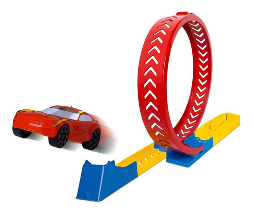 Race Looping Super Fast Hot Samba Toys Wheels Menino Cor Sortido