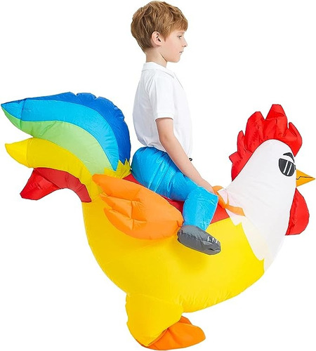 Disfraz Inflable De Pollo Kooy Infantil - Para Niños