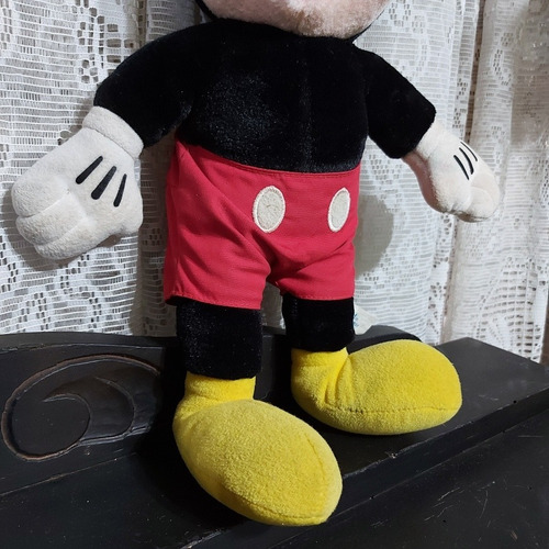 Mickey Pelúcia Disneyland Antigo 40cm