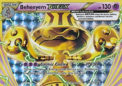 Beheeyem Break Xy135 Break Raro Pokemon Tcg