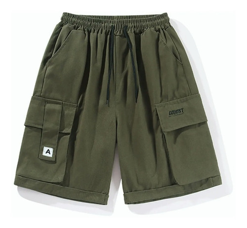 Short Hombre Bermuda Cargo Casuales Bolsillo Vario Colores