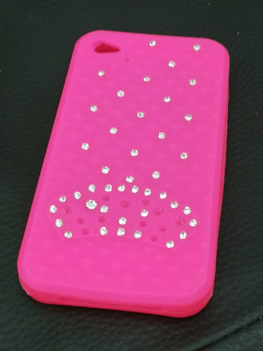 Forro Para Celular iPhone 4 4s Fucsia 