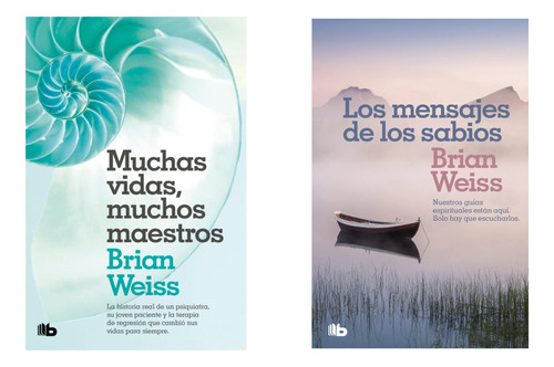 Muchas Vidas + Mensajes Sabios - Weiss - B Bolsillo 2 Libros