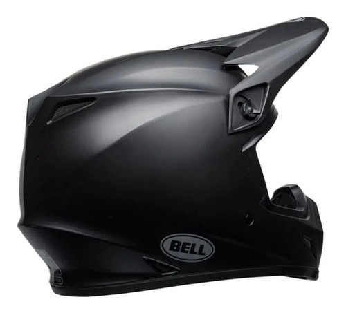 Capacete Motocross Preto Fosco Bell Mx 9 Solid Black Mips Tamanho 58