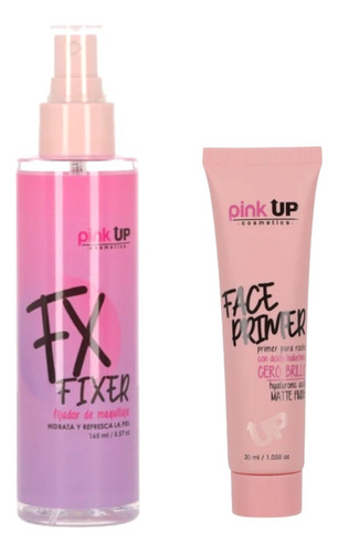 Face Primer + Fijador De Maquillaje Pink Up 
