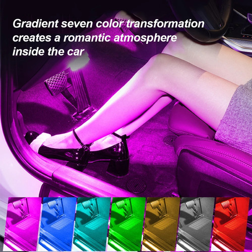 Lampara Touch Recargable Usb Con Velcro Multicolores