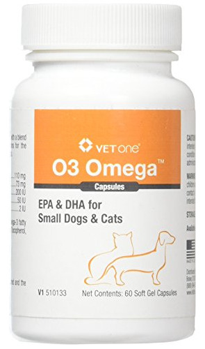 Vetone O3 Omega Gel Suave Para Gatos Amp; Perros Phs8v