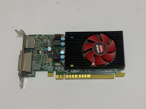 Placa Video Amd Radeon Model C869 1gb Video Card Vga/dvi Low