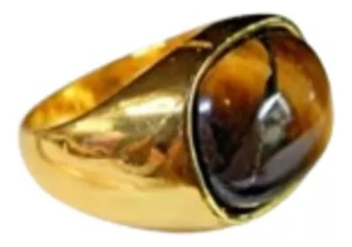 Particular Vende Anillo Con Piedra Original Ojo De Tigre.