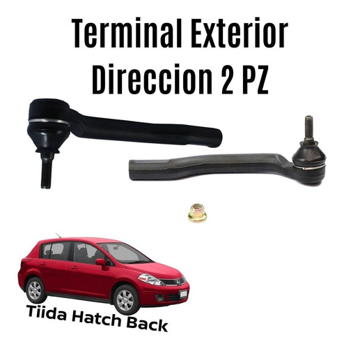 Kit Terminales Direccion Ext Tiida Hatch Back 2008 Original