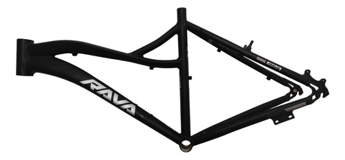 Quadro Rava Para Bicicleta Aro 26 Feminino Cor Bolt Preto/cinza