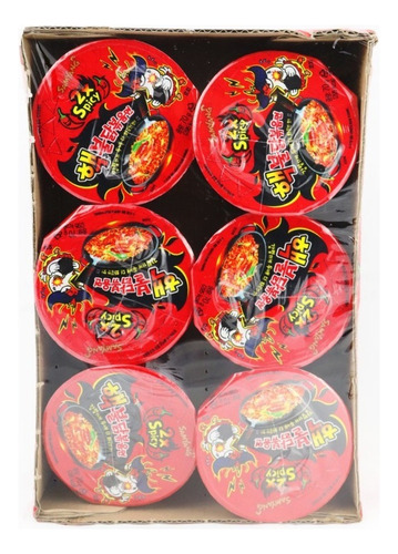 Ramen Coreano Doble Picante 6 Piezas 70g Samyang