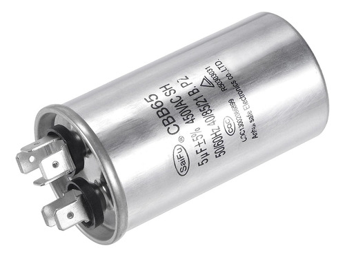 Uxcell Run Capacitor Round Cbb65 5uf 5mfd 450v Ac 40/85/21 C