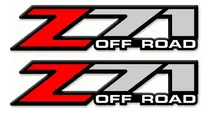 Comprar Kit 2 Calcomania Z71 Off Road Silverado Cheyenne Avalancha
