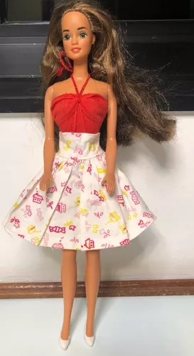 Roupa Boneca Barbie Antiga - Anos 90 - Gala