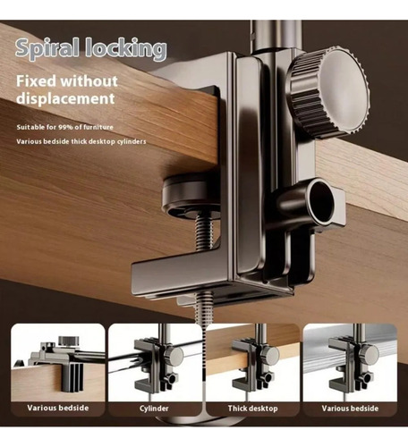 // Suporte De Cama Para Celular 360° Gooseneck
