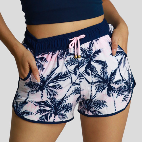 Cocobeach Bañador Mujer Short Playero Grey