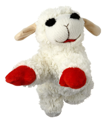 Juguete De Peluche Para Perros Multipet, Lambchop, 10, Blanc