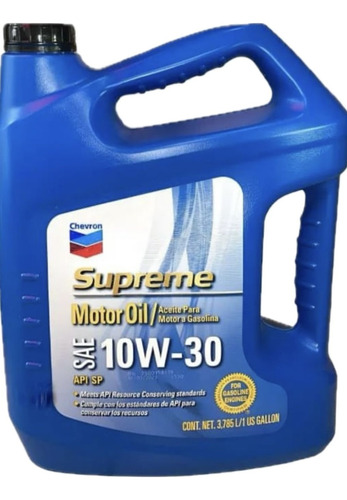 Aceite Supreme Motor 20w-50  Galon