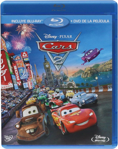 Cars 2 | Blu Ray + Dvd Película Nueva
