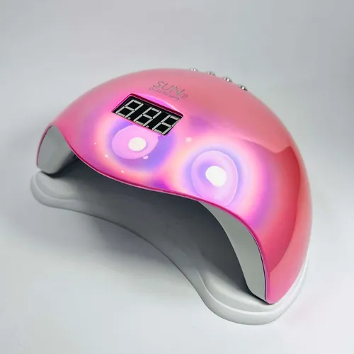 Lampara Led Uv Uñas Secado Metalizada 48 Wats Tornasol 48w