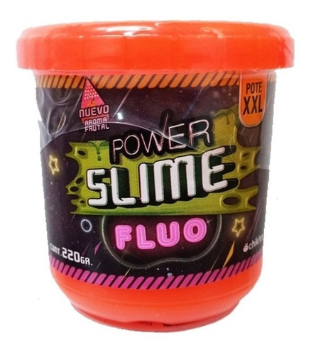 Power Slime Fluo Xxl Con Aroma Frutal