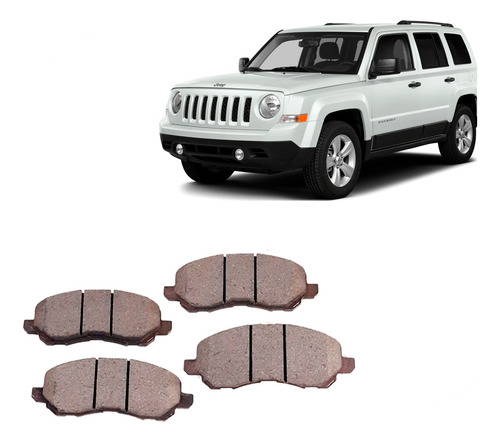 Pastillas De Freno Delanteras Jeep Patriot 2.4 [2007-2017]